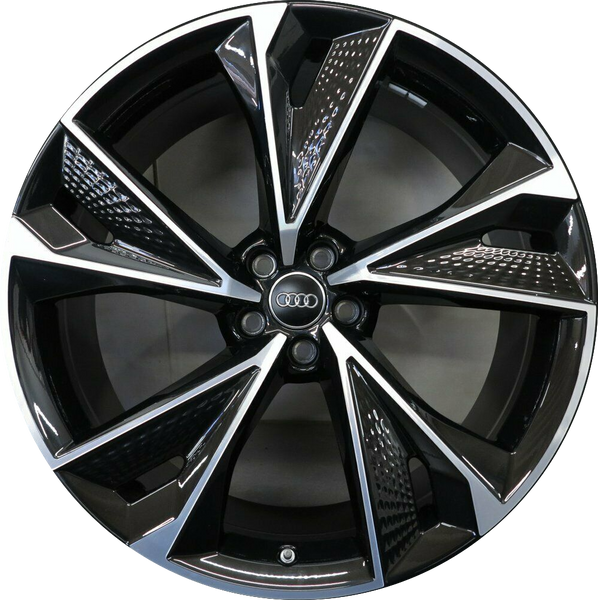 21 Inch Audi A8 A7 A6 S8 S7 S6 Q8 Q7 Q5 SQ8 SQ7 SQ5 RS Style Rims Black  Wheels | Elite Custom Rims