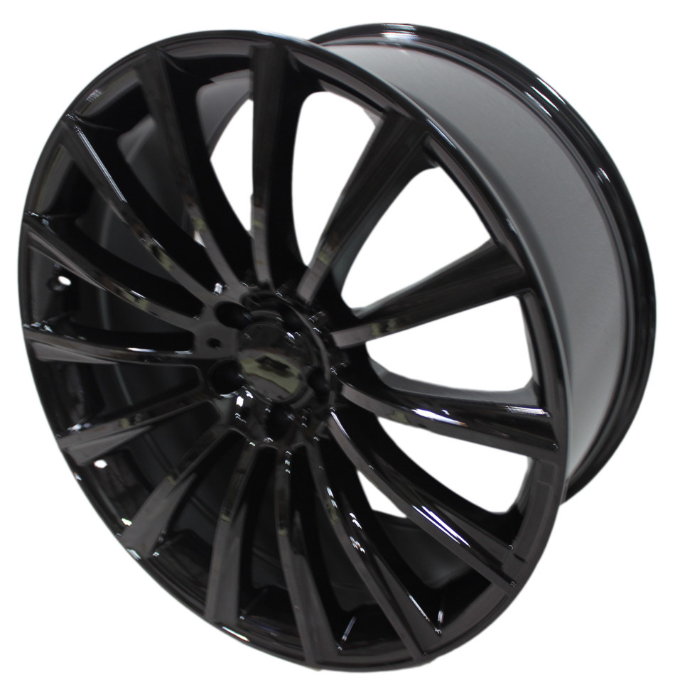 22 Inch Rims Fit Mercedes S600 S500 S550 S63 S400 S450 S350 Rims CL S Class Gloss Black Wheels