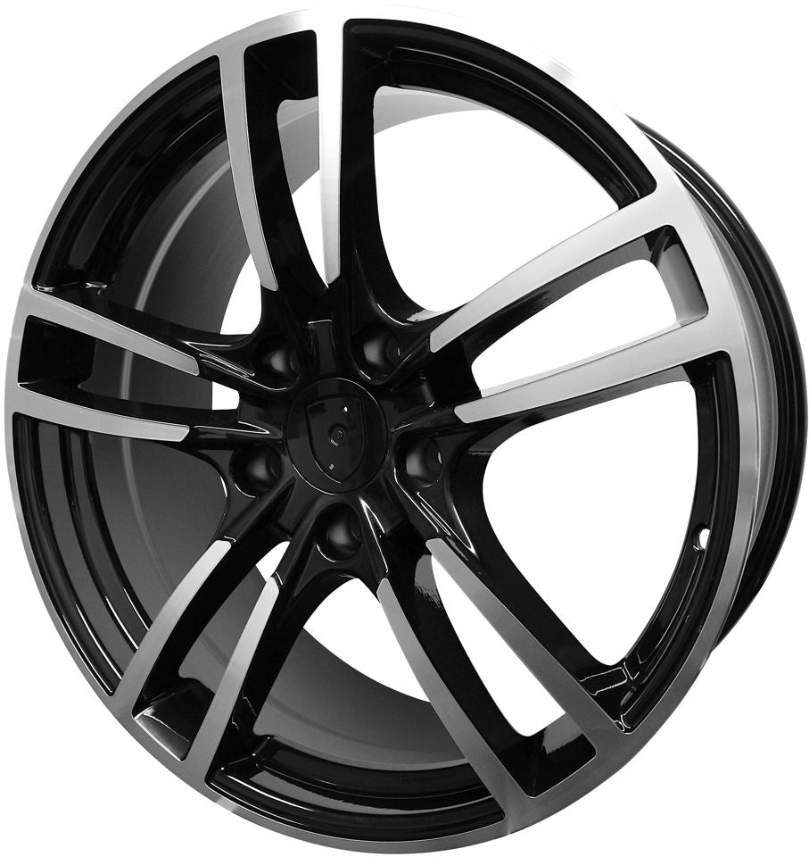 21 INCH RIMS FIT PORSCHE PANAMARA CAYENNE TURBO S GTS BASE STAGGERED TURBO 2 WHEELS