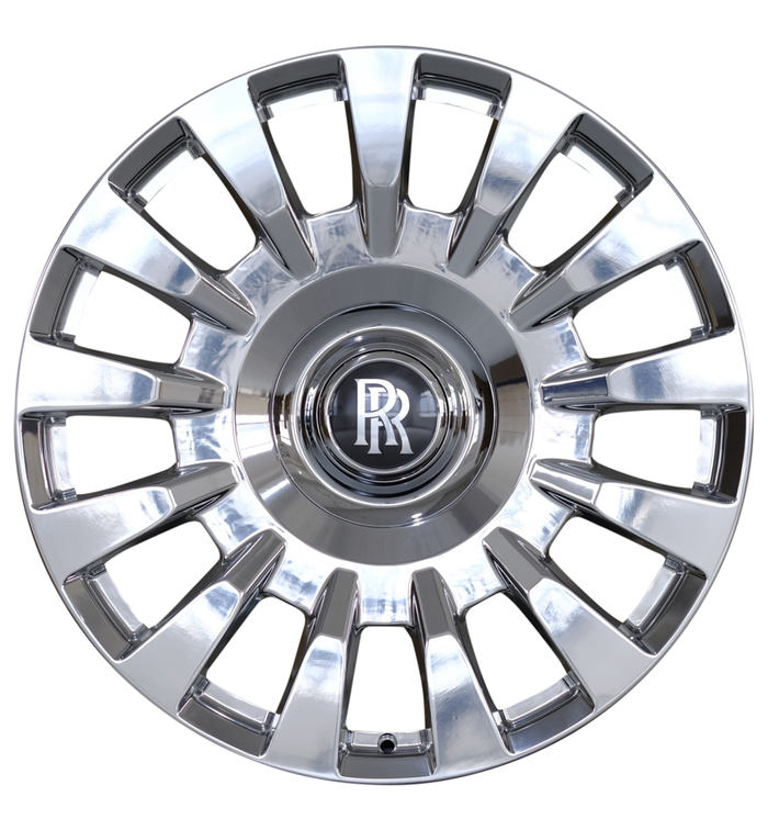 22 Inch Rolls Royce Polished Wheels